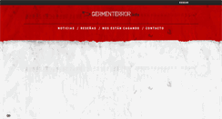 Desktop Screenshot of germenterror.info